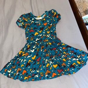 Dot dot smile heart dress